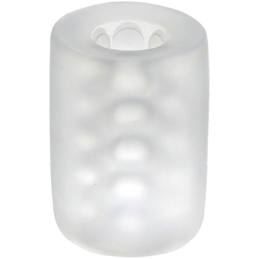 Masturbateur de poche transparent qui brille dans le noir