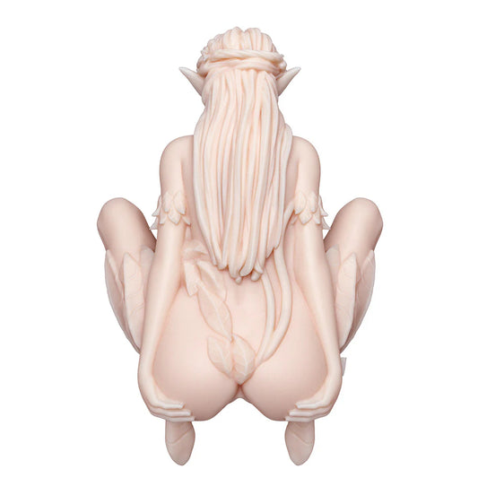 Vue arrière détaillée mettant en valeur le design 3D sculpté comme un garage kit de collection