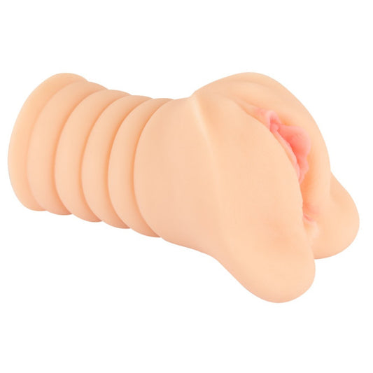 Sextoy homme réaliste présenté dans un angle produit classique sur fond neutre avec rendu naturel