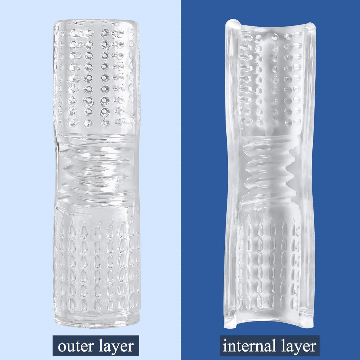 Design transparent – visibilité des textures