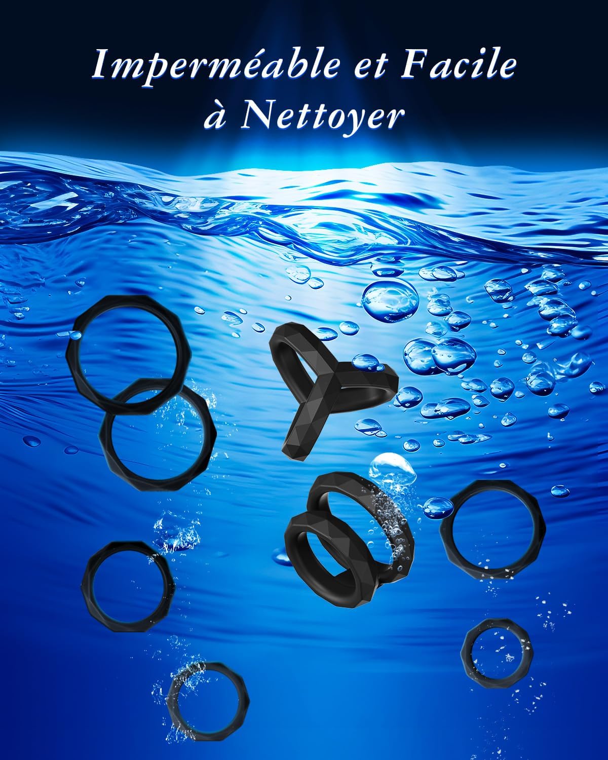 Nettoyage simple – rinçage à l’eau tiède et savon doux