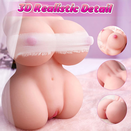 mini poupée sexuelle silicone réaliste différents angles