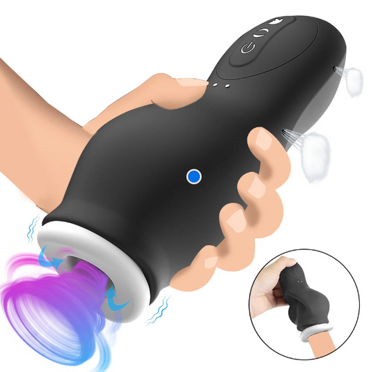 Masturbateur Succion Vibrant et Silencieux