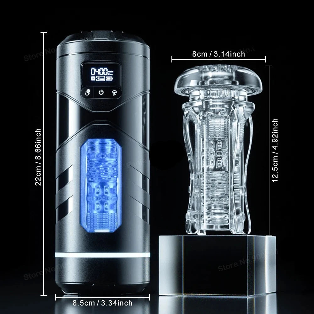Suceuse pour Homme Masturbateur Chauffant pour Fellation