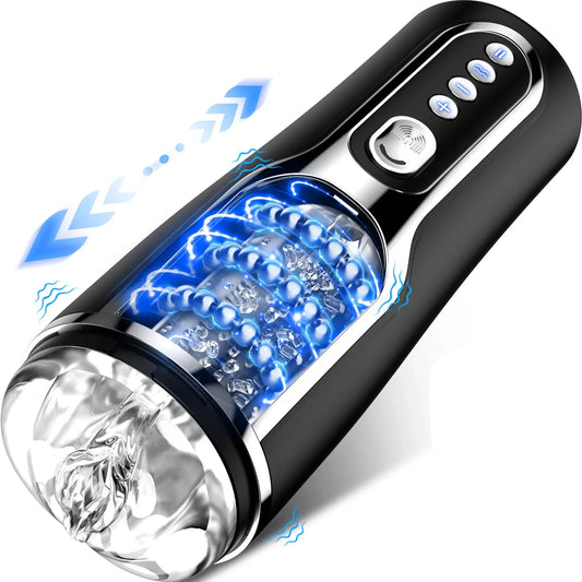 Sextoy pour Homme Masturbateur Automatique Silencieux Téléscopique
