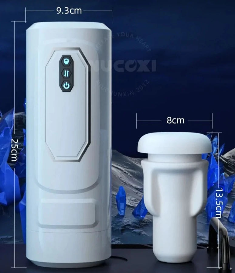 Jouet Coquin pour Homme Vibrateur de Pénis Télescopique