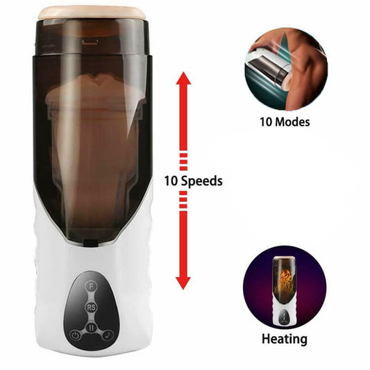 Bouche Suceuse Automatique 10 vitesses et chauffante