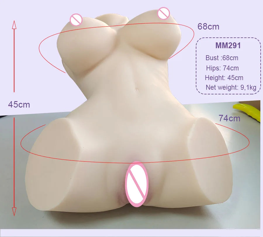 Buste et Fessier Masturbateur - Poupée Sexuelle - Sofia