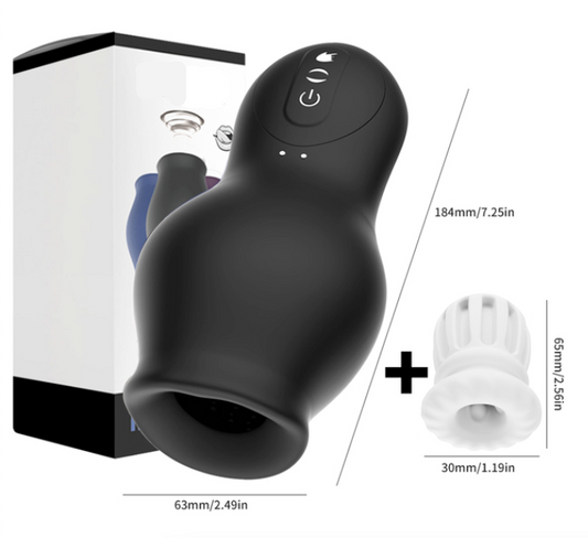 Masturbateur Succion Vibrant et Silencieux