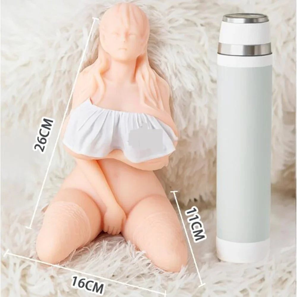 mini poupée sexuelle réaliste 26cm avec orifices