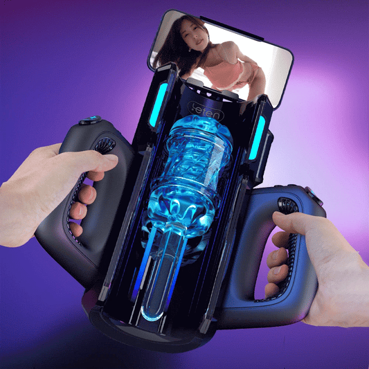 Masturbateur Automatique Expert Haut de Gamme avec support téléphonique