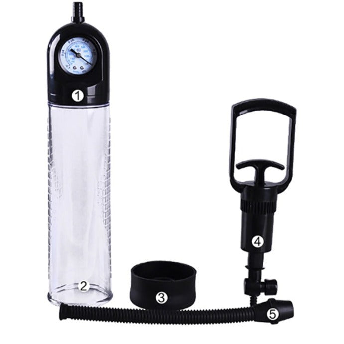 Pompa peniena con barometro - P5