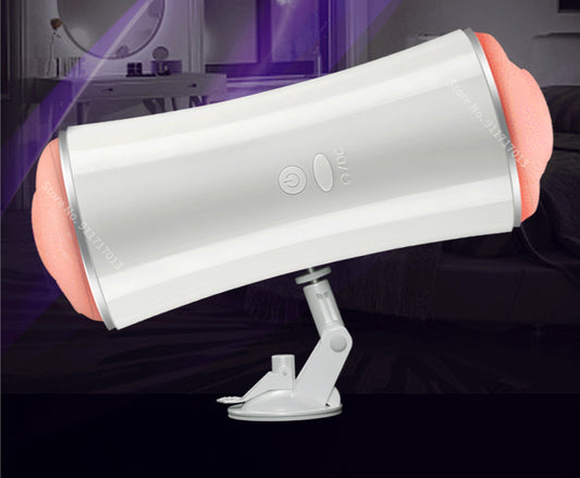 Masturbateur Mains Libres Vibrant 2 en 1