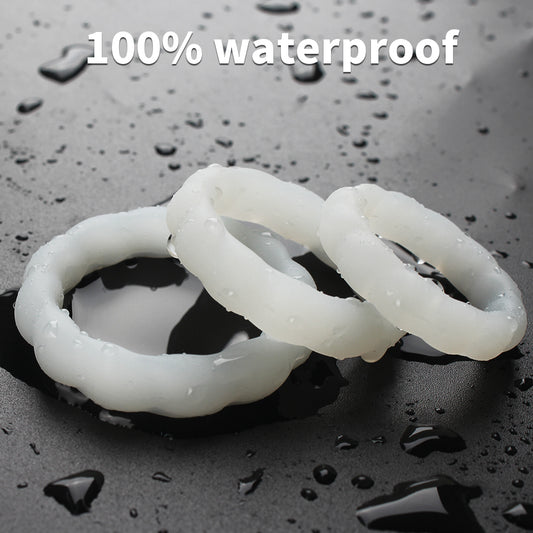 3 Cockrings - Anneau Pénis en Silicone - C1