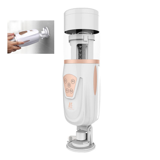 Masturbateur Automatique Va et Vient avec ventouse