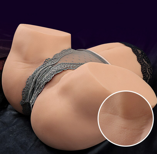 Sex Dolls Fessier - Masturbateur Homme lingerie bleu de face