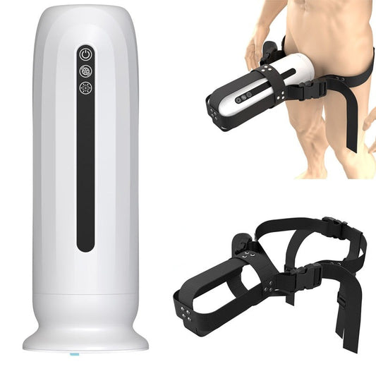 Sangle Masturbateur Main Libre - Va et vient et Vibration