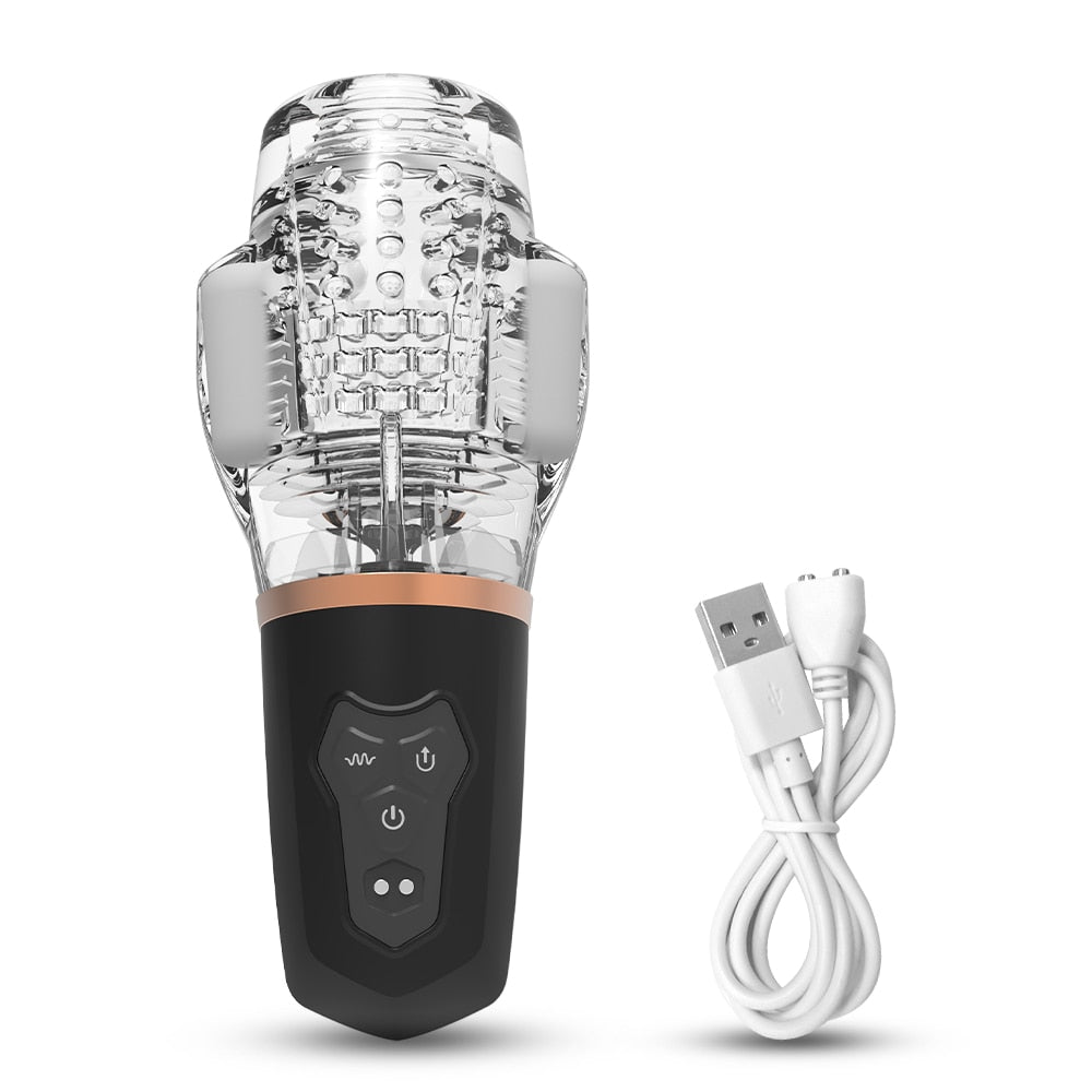 Masturbateur Machine à Sucer Vibrant avec chargeur USB magnétique