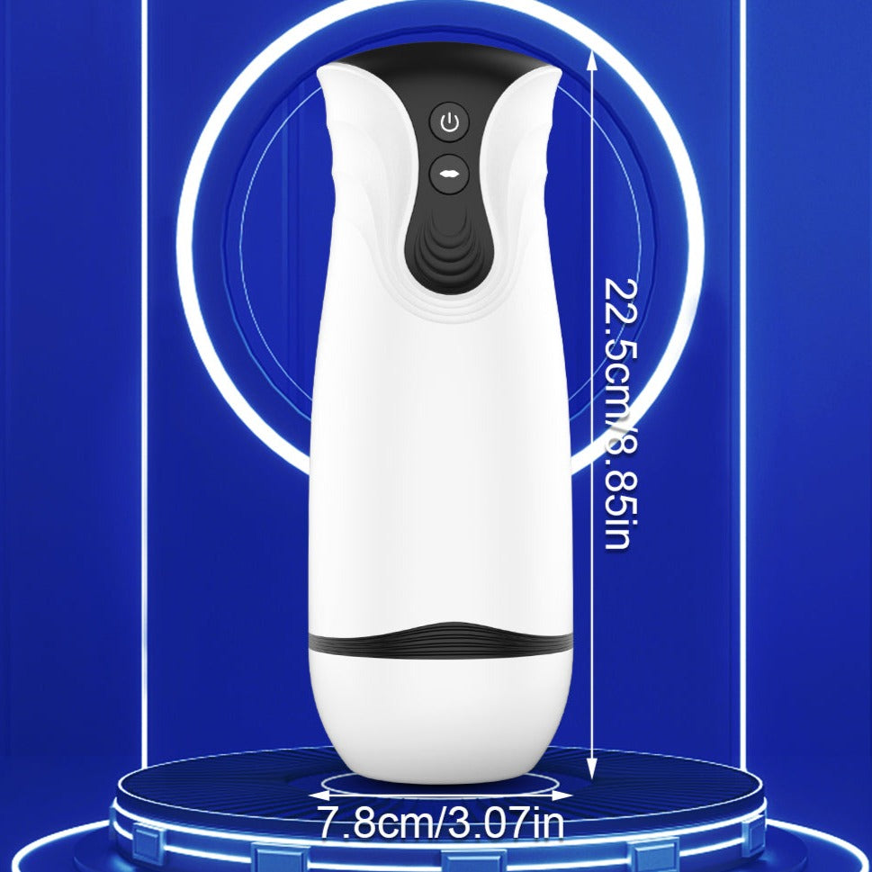 Masturbateur Homme Vibrant et Fellation - M28