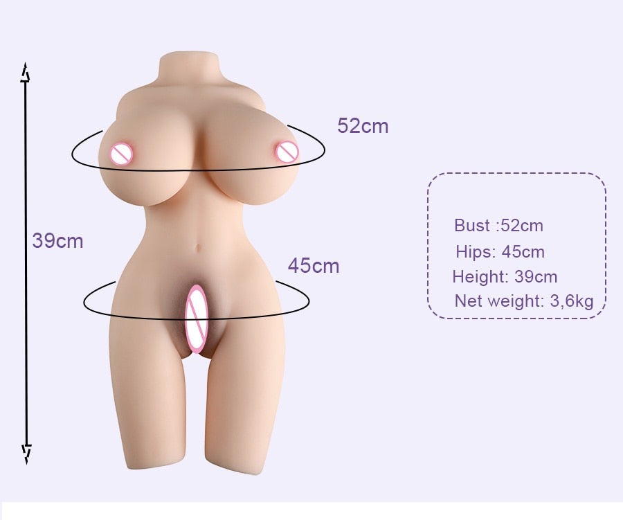 Busto Masturbador y Glúteos - Olga