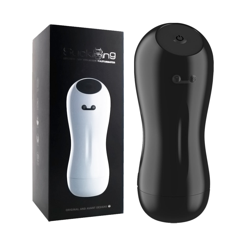 Masturbateur Homme Automatique - Machine à Sucer - M7 noir
