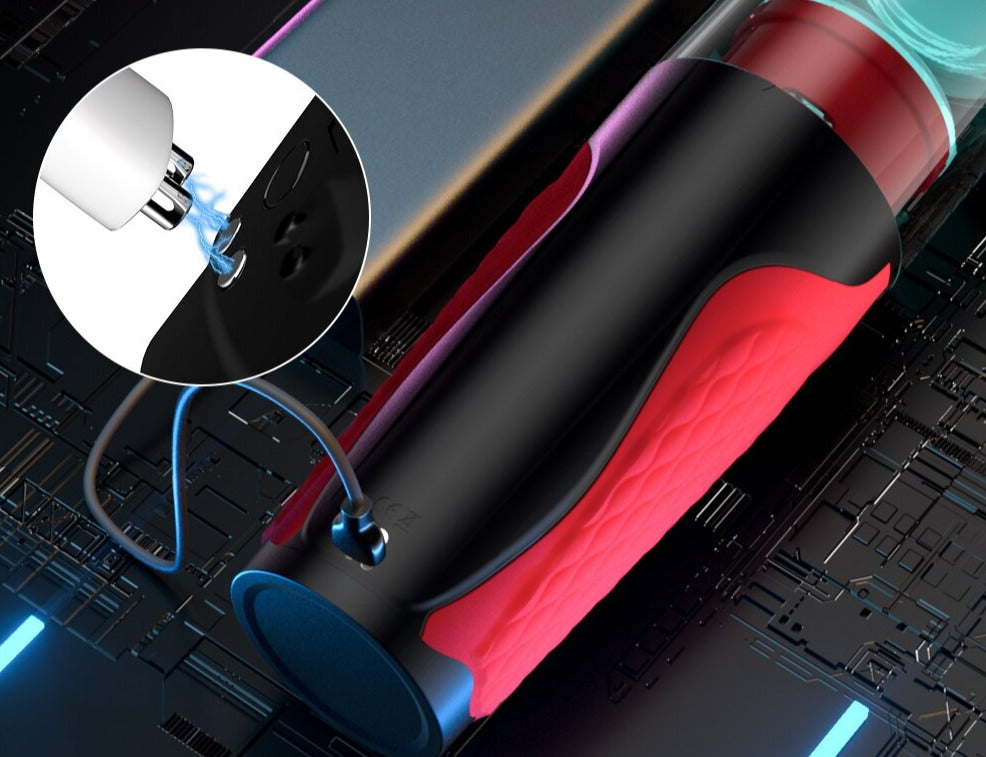 charge USB magnétique Masturbeuse Homme - Va et Vient Rotatif