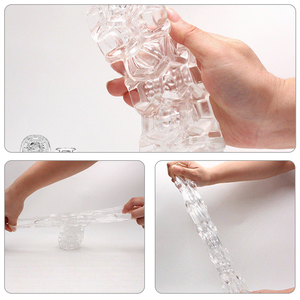 Extensible Intérieur Masturbateur Homme Transparent