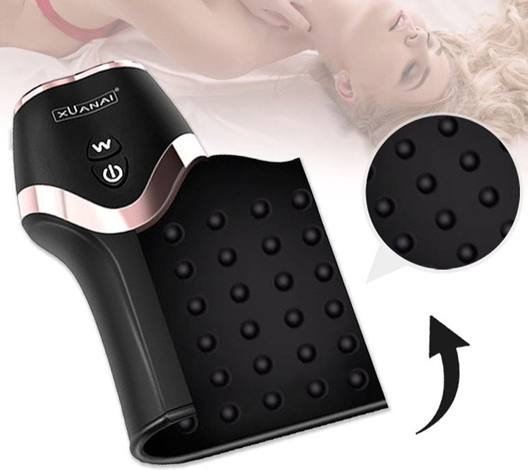 Masseur Gland - Vibrant et intérieur granulé