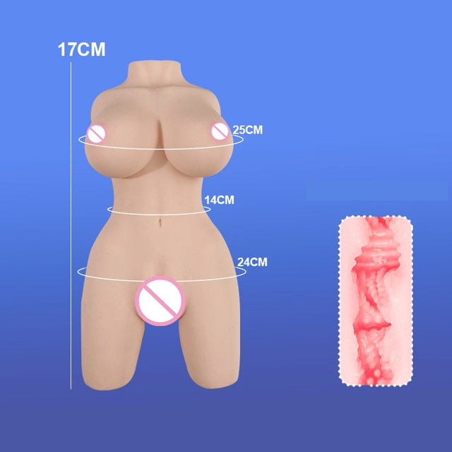 Masturbador de busto y trasero - SD4