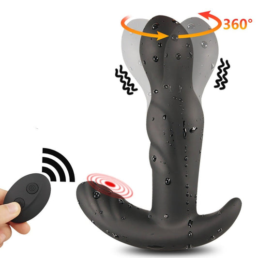 Masseur de Prostate - Vibrant et Rotatif à 360°