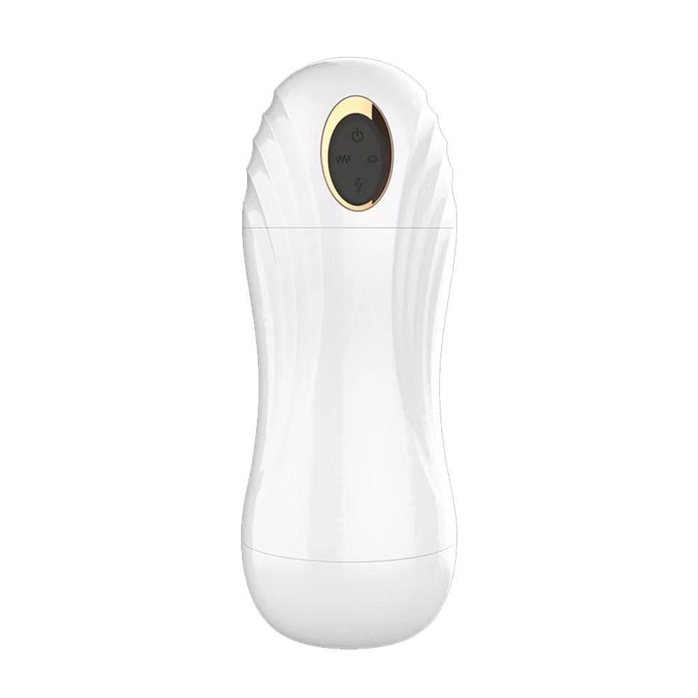 Masturbateur Homme Automatique Succion blanc