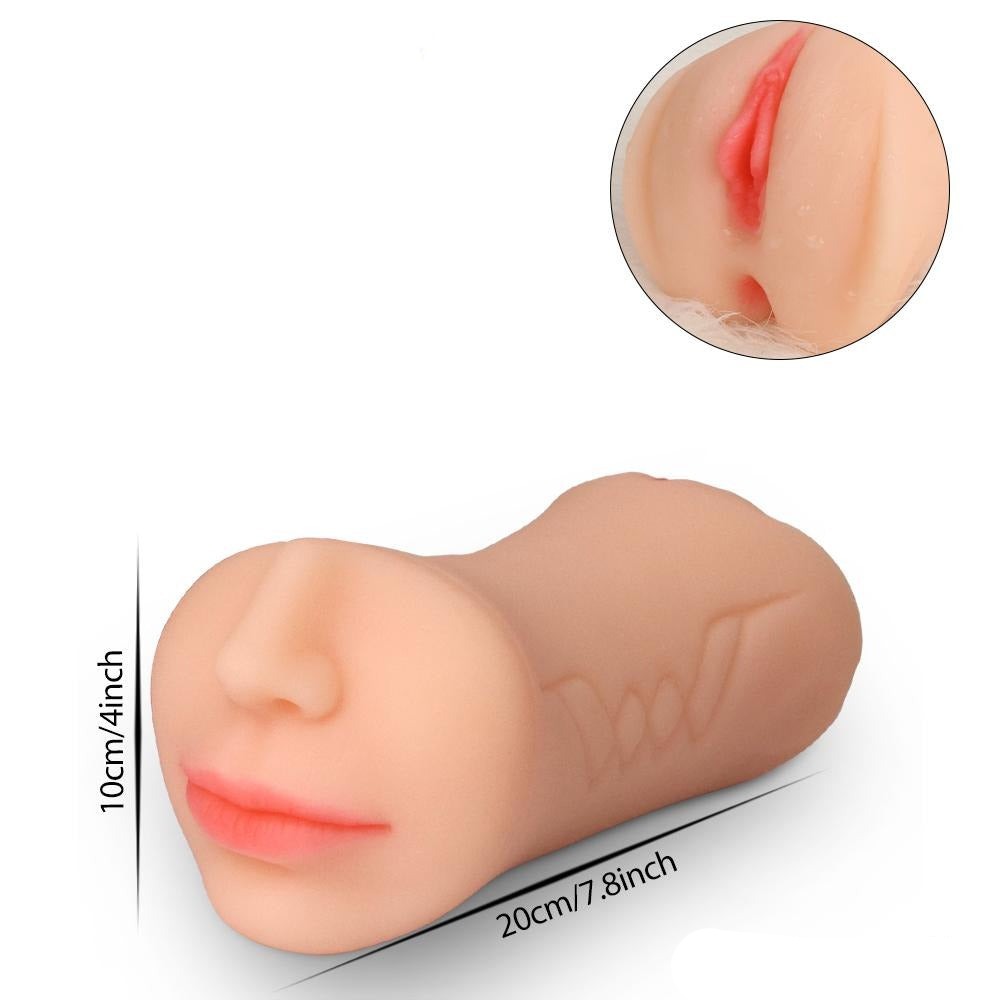 Masturbatore uomo-3 IN 1 - USB Riscaldamento