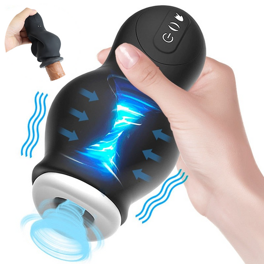 Vaginette Automatique "Bonne Suçeuse" - Vibrant