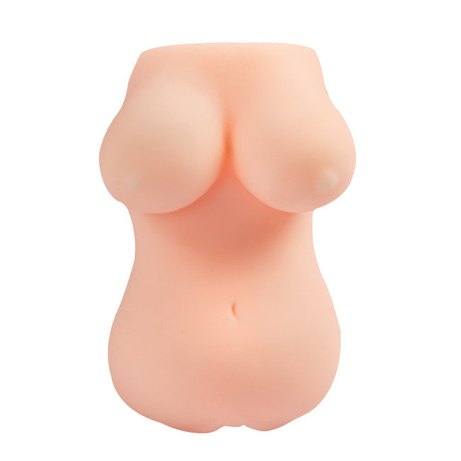 Masturbateur discret homme non vibrant au design buste manga pour plaisir en toute intimité