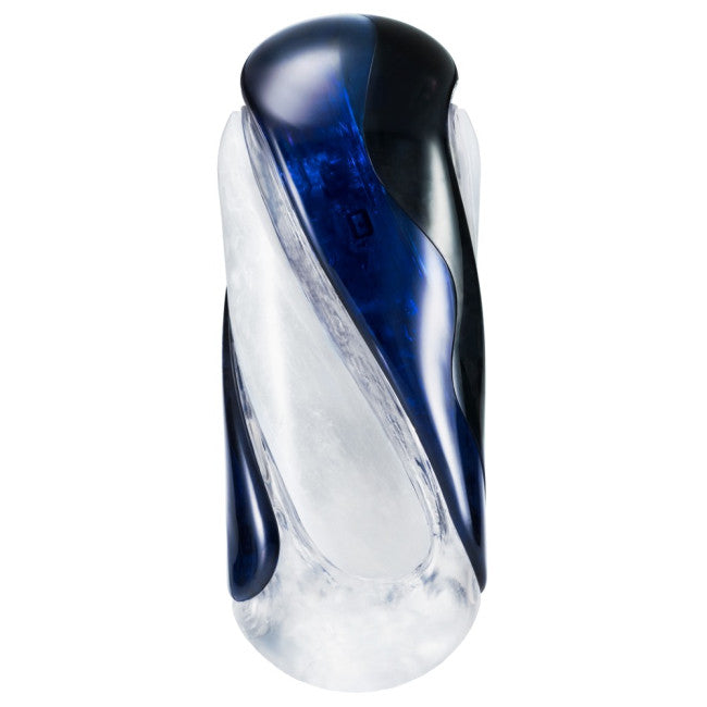 Texture hélicoïdale interne 360° du masturbateur premium, motif en spirale enveloppant
