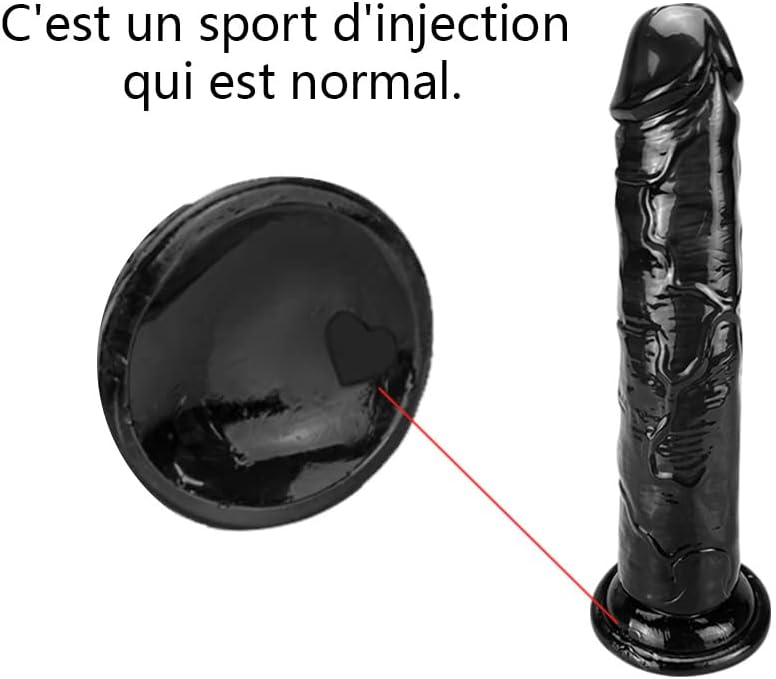Gode ventouse souple en TPE flexible pour débutants