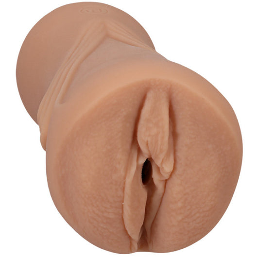 Vue de face d'une vaginette de poche premium coloris naturel
