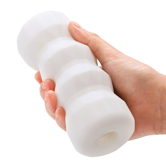Vaginette ultra-douce et élastique pour homme en TPE souple qui s’adapte parfaitement à toutes les morphologies et permet d’ajuster la pression à volonté