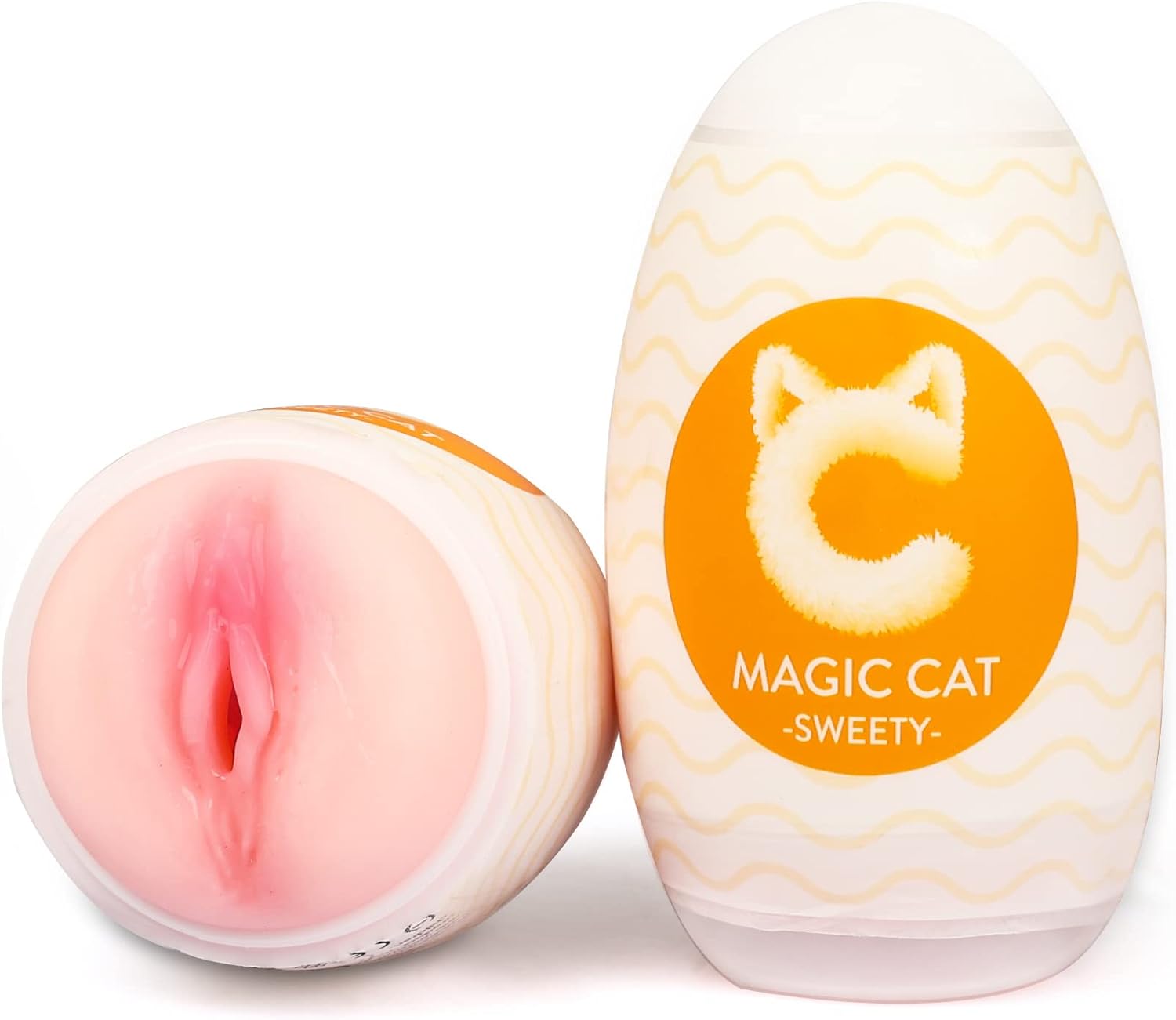 Œuf masturbeur masculin pas cher en silicone doux, format compact et discret pour plaisir intime