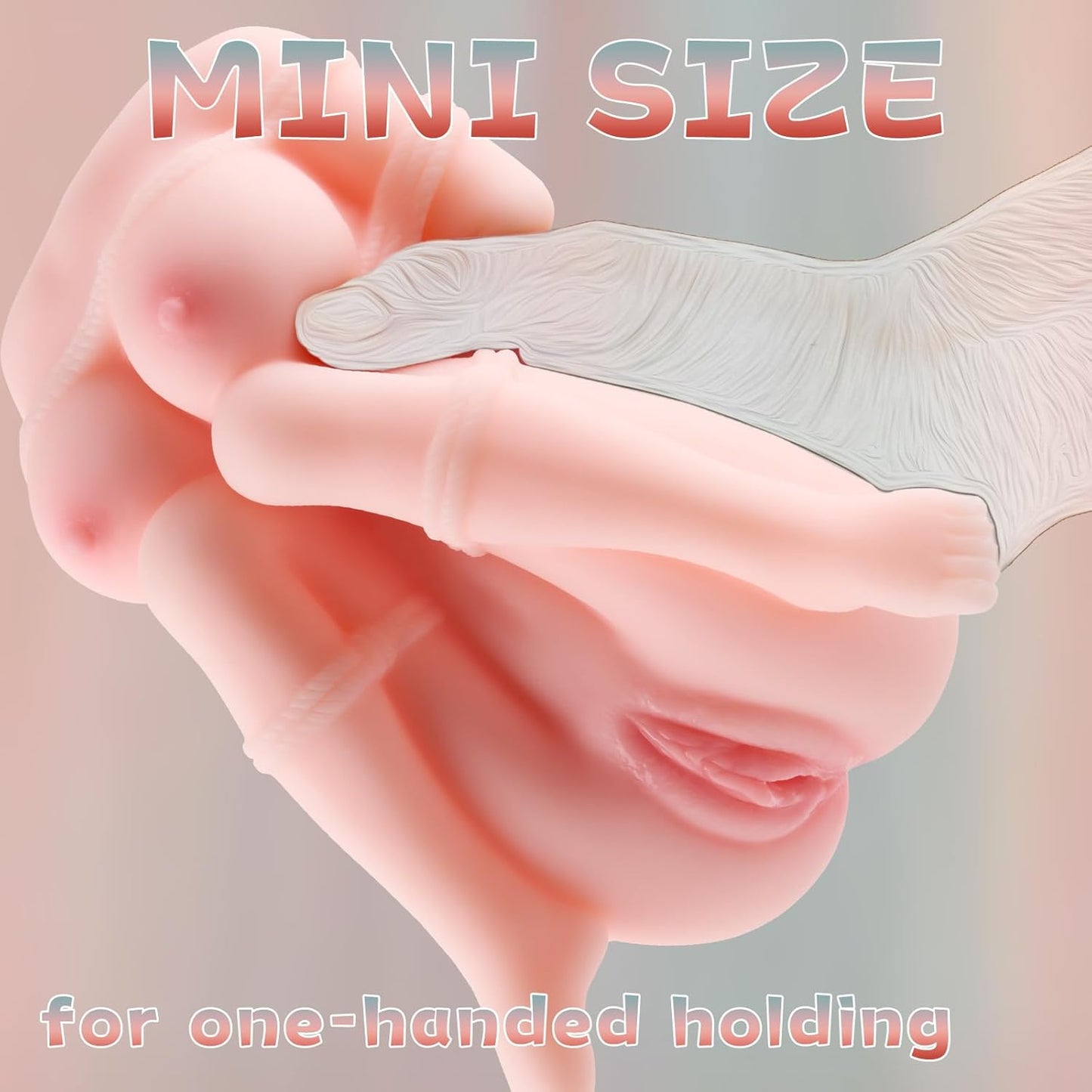 Mini poupée sexuelle hentai avec formes réalistes et double ouverture stimulante