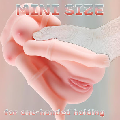Mini poupée sexuelle hentai avec formes réalistes et double ouverture stimulante
