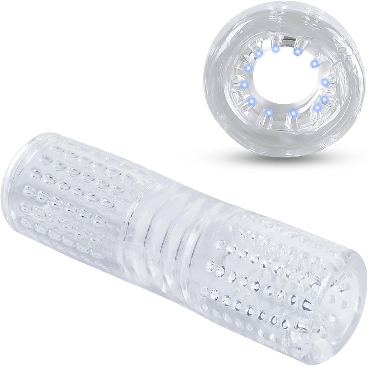 Gaine en silicone transparente – vue de profil