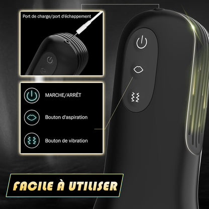 Masturbateur électrique rechargeable par câble USB