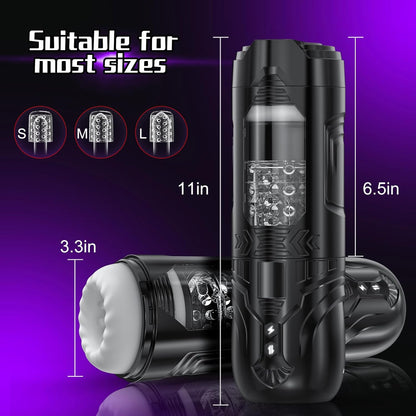 Sextoy pour Homme Masturbateur Auto Silencieux Tlscopique Masculin Plaisir Sextoy pour Homme Masturbateur Auto Silencieux Tlscopique Masculin Plaisir