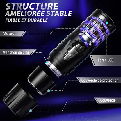 Masturbateur Cup Automatique à Rotation et Va et Vient