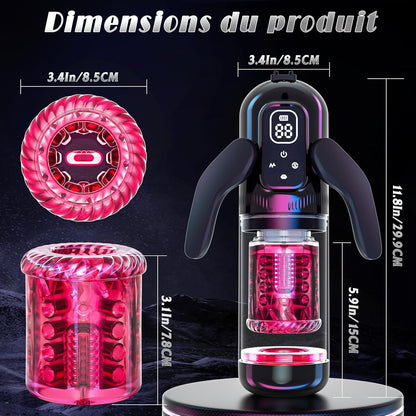 dimensions du Sextoy masculin