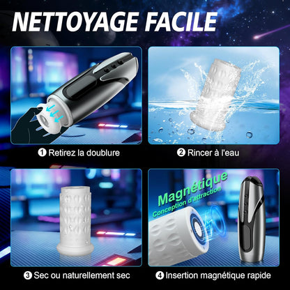 Texture intérieure réaliste de la vaginette – Douce gaine pénétrable avec sensation enveloppante et stimulation complète