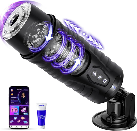 Masturbateur Cup Automatique à Rotation et Va et Vient