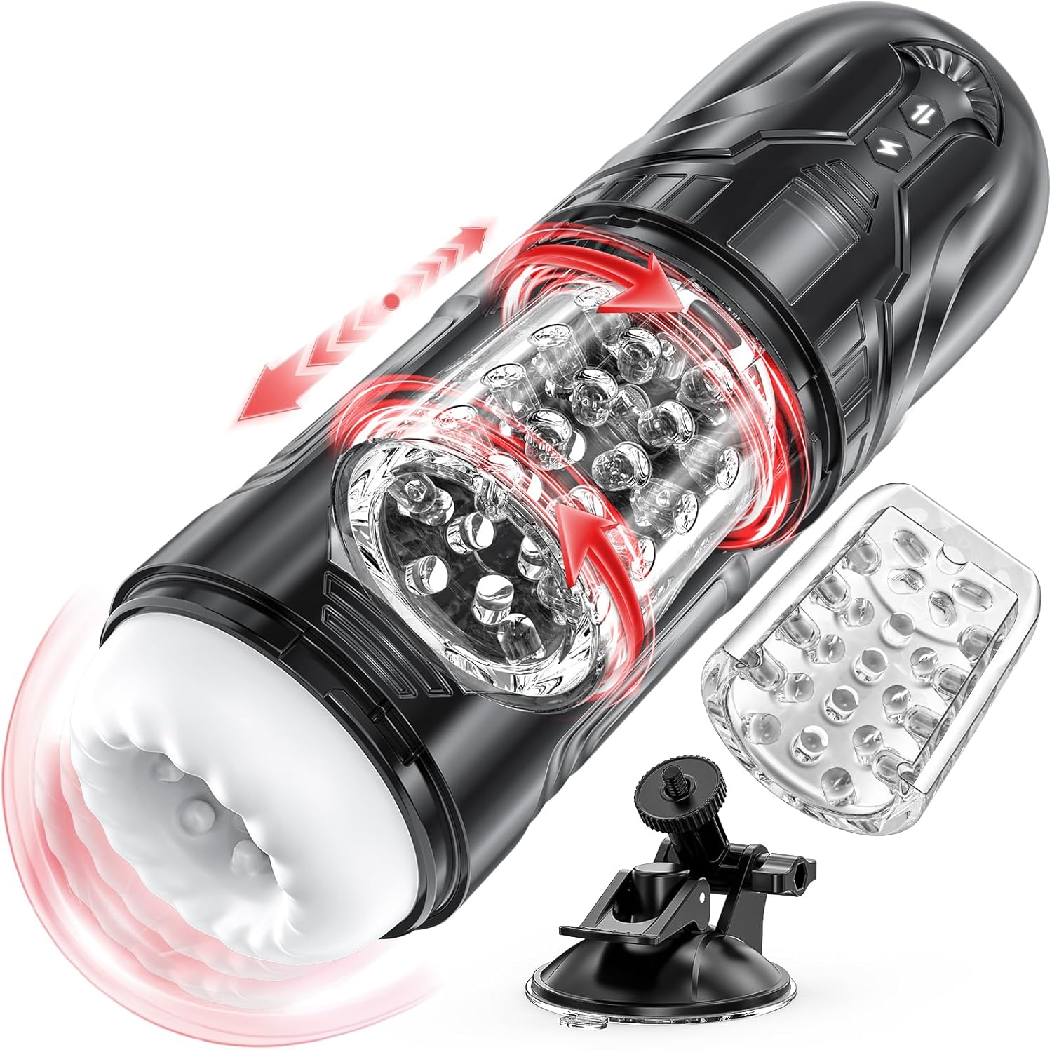 Sextoy pour Homme Masturbateur Auto Silencieux Tlscopique  Masculin  Plaisir
