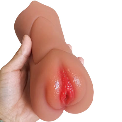 Vue du masturbateur homme flexible avec 3 en 1 options